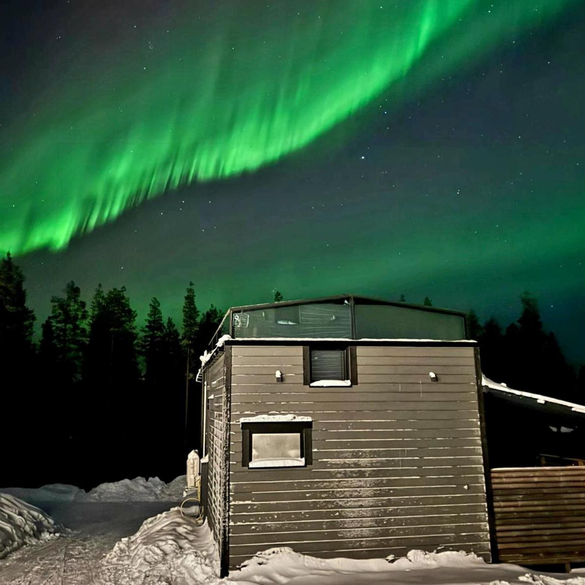 Levi Sky Igloo With Private Sauna And Hot Tub Exterior photo
